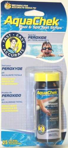 AQUACHEK testovací proužky 3v1 peroxid (25 ks)