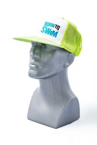 Born To Swim Kšiltovka Trucker Mesh Cap Barva: Zelená