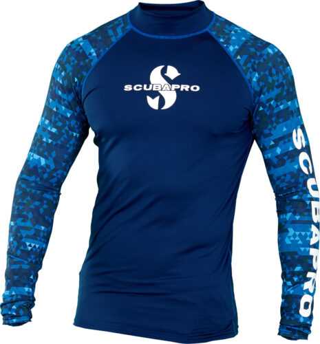 Lycrové Triko Scubapro Rash Guard Aegean Upf50 Dlouhý Rukáv Panské Velikost: S