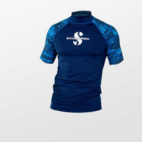 Lycrové Triko Scubapro Rash Guard Aegean Upf50 Krátký Rukáv Pánské Velikost: S