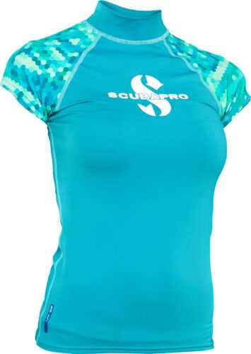 Lycrové Triko Scubapro Rash Guard Caribbean Upf50 Krátký Rukáv Dámské Velikost: Xs