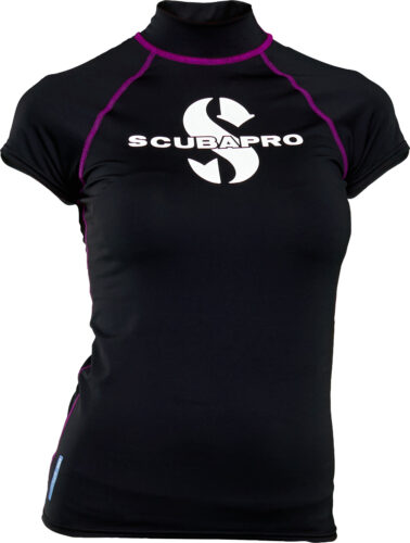 Lycrové Triko Scubapro Rash Guard Onyx Upf50 Krátký Rukáv Dámské Velikost: Xs