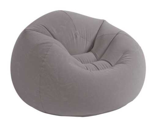 Nafukovací křeslo INTEX 68579 Beanless Bag Chair "Grey"