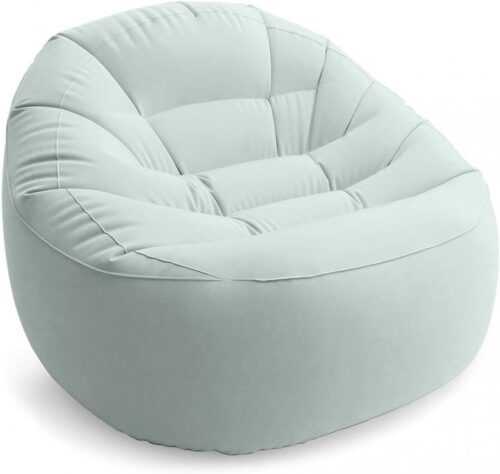 Nafukovací křeslo Intex 68590 Beanless Bag Chair zelenkavé