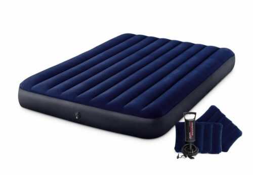 Nafukovací postel Intex Classic Downy Blue Dura-Beam Serie Queen Set