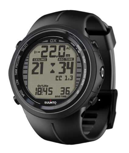 Suunto Dx Black Elastomer + Usb Barva: černá