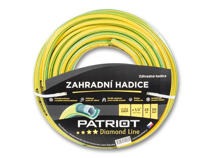 Zahradní hadice Diamond line 1/2″ 25m