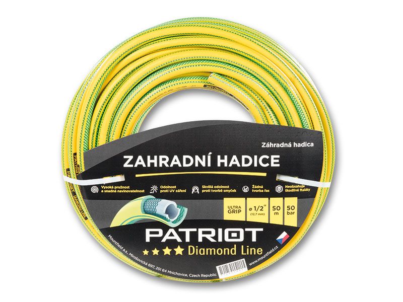 Zahradní hadice Diamond line 1/2″ 50m