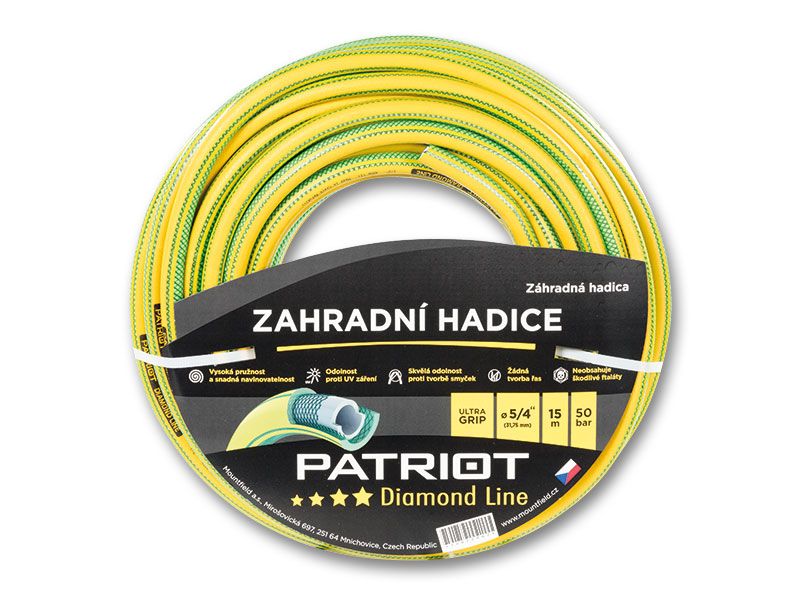 Zahradní hadice Diamond line 5/4″ 15m