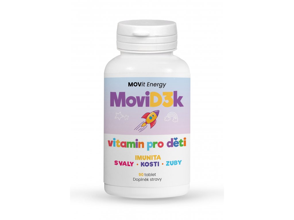 Movid3k - Vitamin D3 Pro Děti