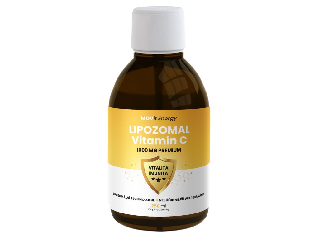 Movit Lipozomální Vitamín C 1000 Mg Premium 250 Ml Lipozomal