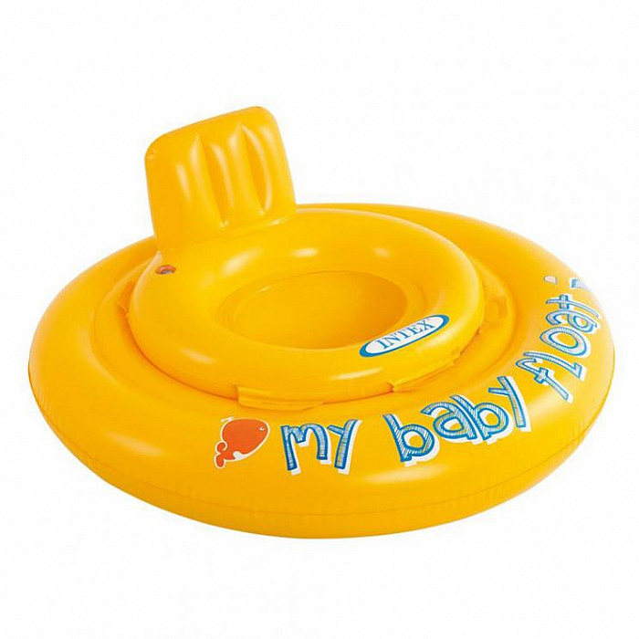 Nafukovací Kruh Intex My Baby Float 70 Cm žlutá