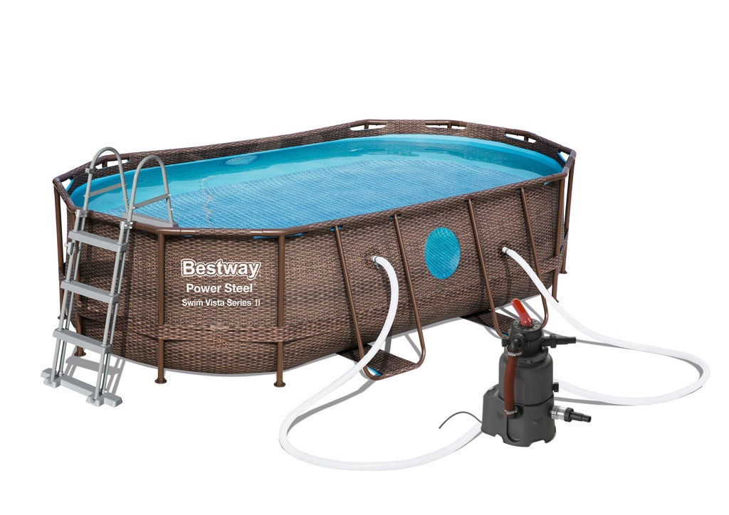 Bazén Bestway Rattan Swim Vista s konstrukcí 4