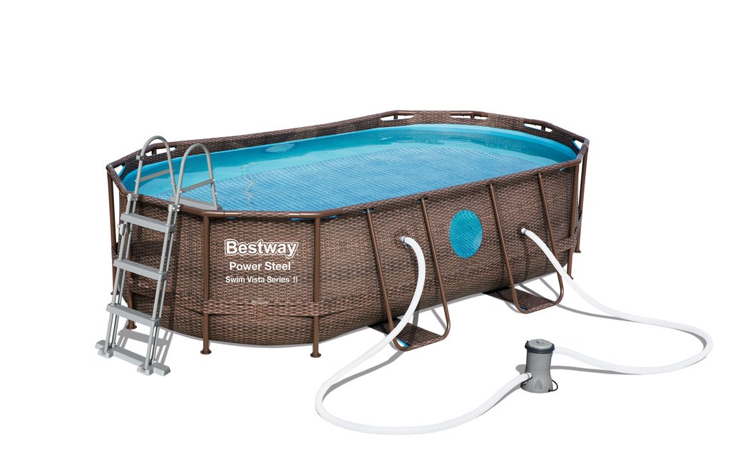 Bazén Bestway Rattan Swim Vista s konstrukcí 4