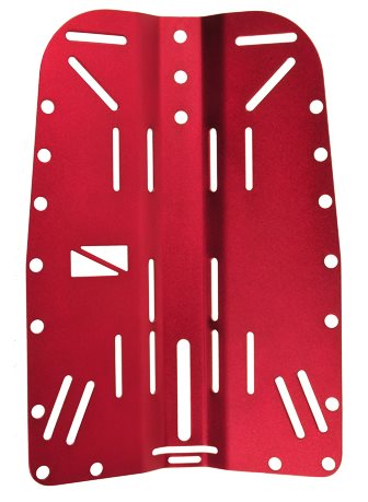 Tecline Backplate 3 Mm (hliník) Red