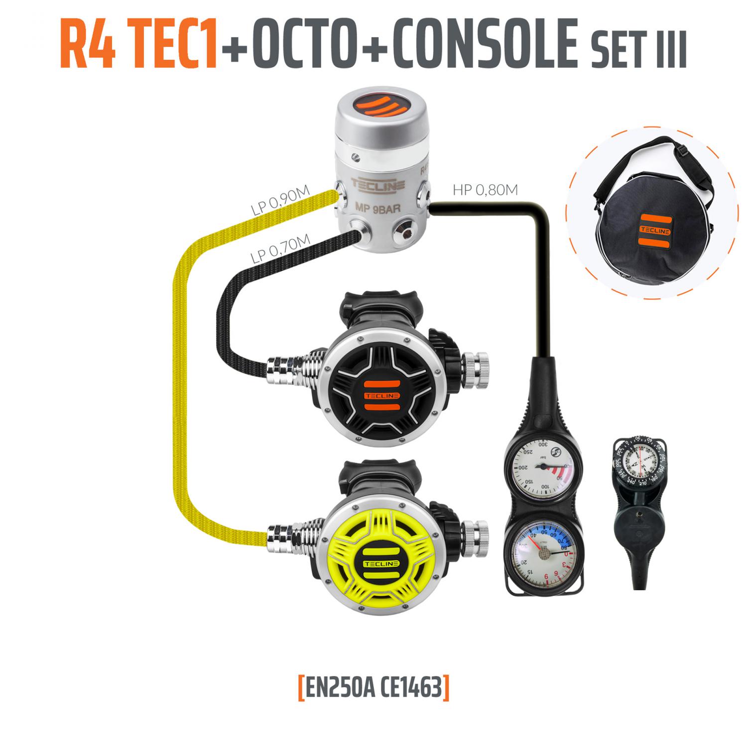 Tecline Regulátor R4 Tec1 Sada 3