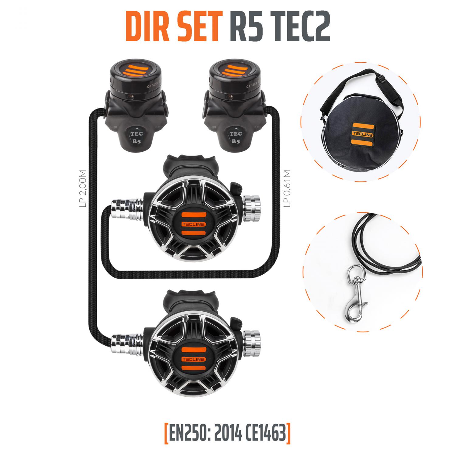 Tecline Regulátor R5 Tec2 Dir Set En250:2014